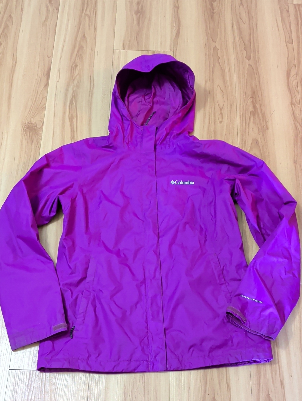 Columbia Women's Magenta Hooded Ski & Snow Jacket